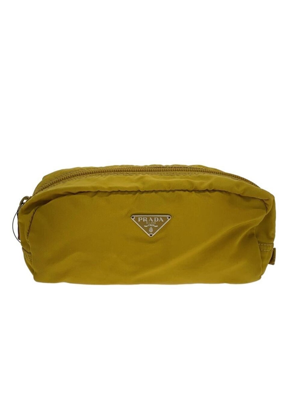 Prada Pouch Clutch Yellow